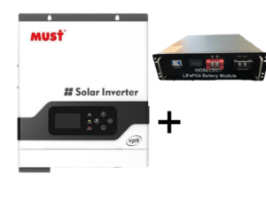 3.5Kw Must Inverter Including 24v Lithium Battery